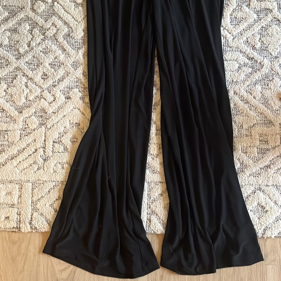 Black and Tan Elegant Jumpsuit - Picture 4 of 10